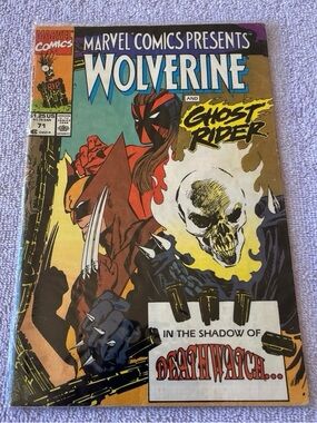 Marvel Comics Presents #71 - Wolverine and Ghost Rider (March 1991) [Bagged]